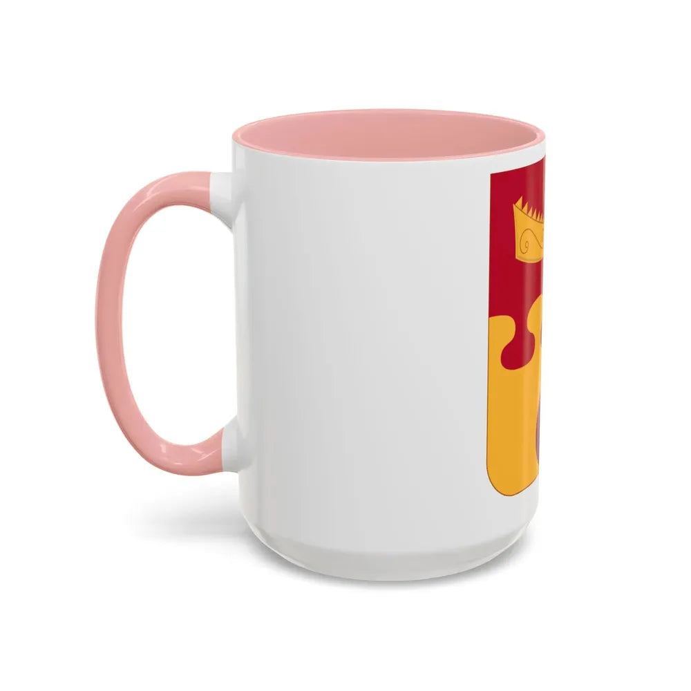 675th Airborne Field Artillery Battalion v2 (U.S. Army) Accent Coffee Mug - Go Mug Yourself
