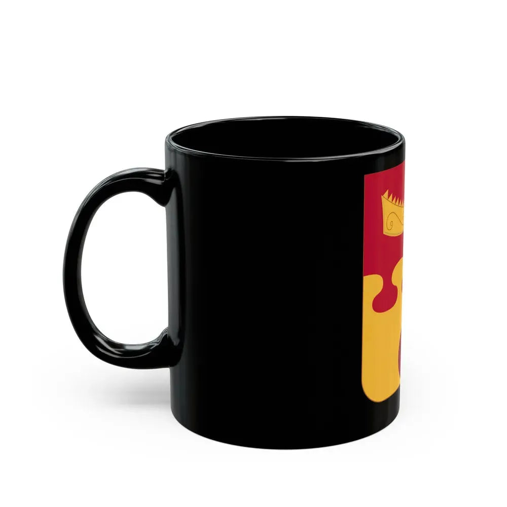 675th Airborne Field Artillery Battalion v2 (U.S. Army) Black Coffee Mug - Go Mug Yourself