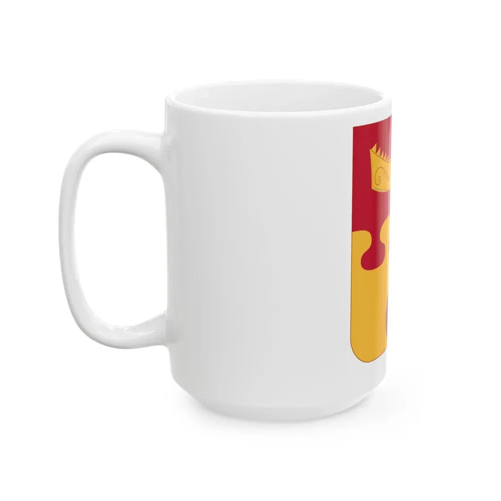 675th Airborne Field Artillery Battalion v2 (U.S. Army) White Coffee Mug - Go Mug Yourself