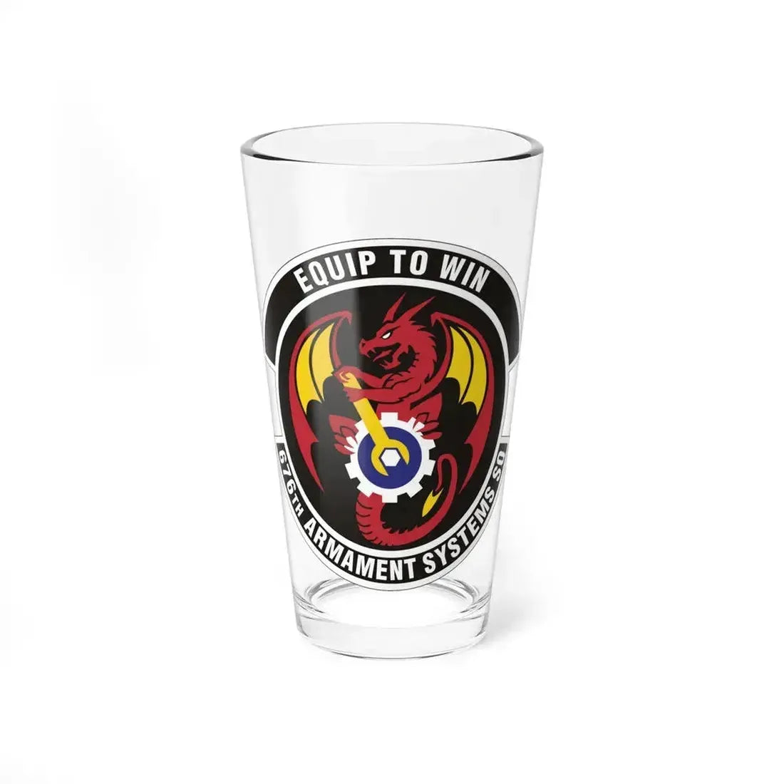 676th Armament Systems Squadron (U.S. Air Force) Pint Glass 16oz 16oz - Go Mug Yourself