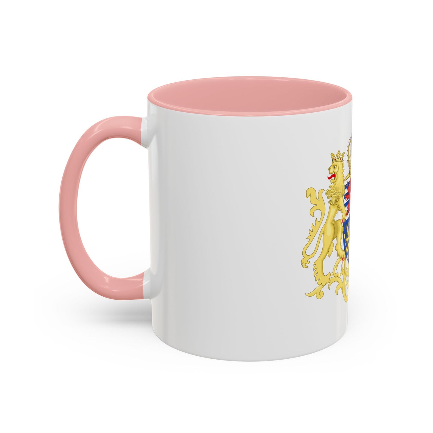 Middle coat of arms of the Grand Duke of Luxembourg (2000) - Accent Coffee Mug