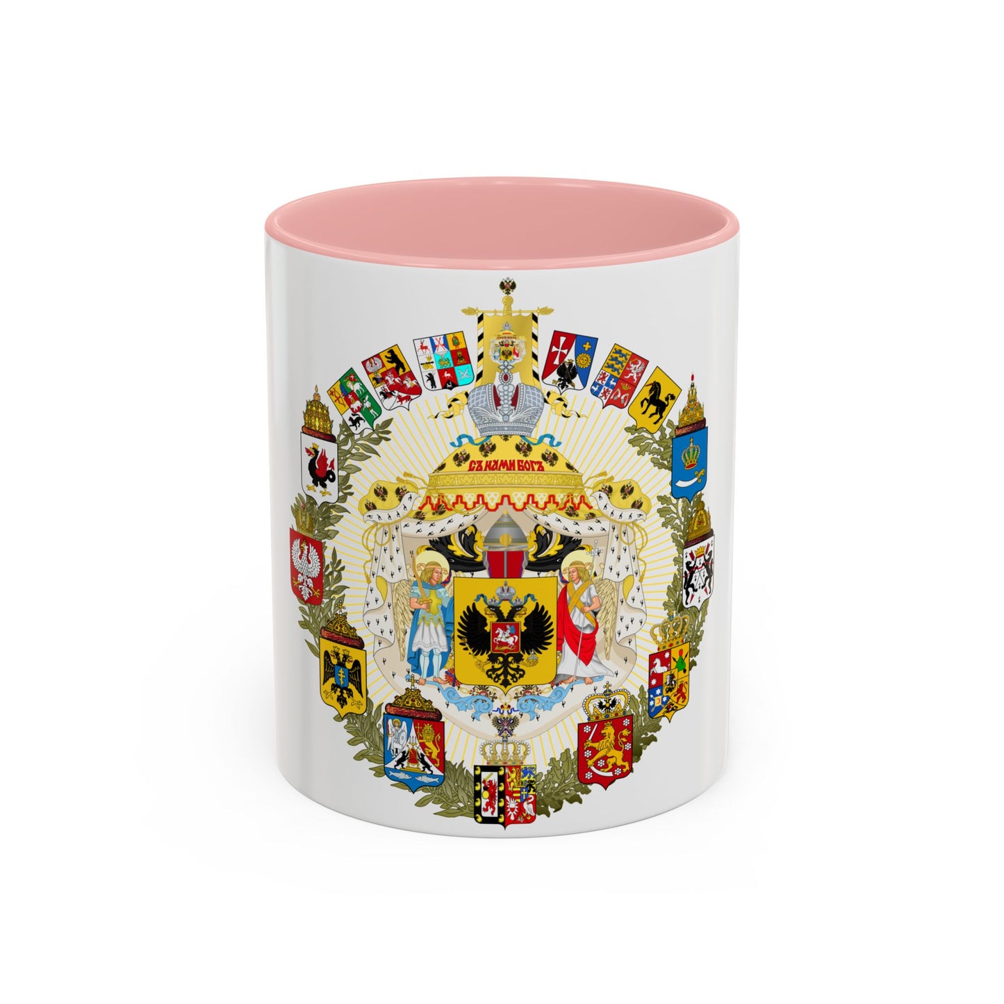 Greater Coat of Arms of the Russian Empire - Accent Coffee Mug