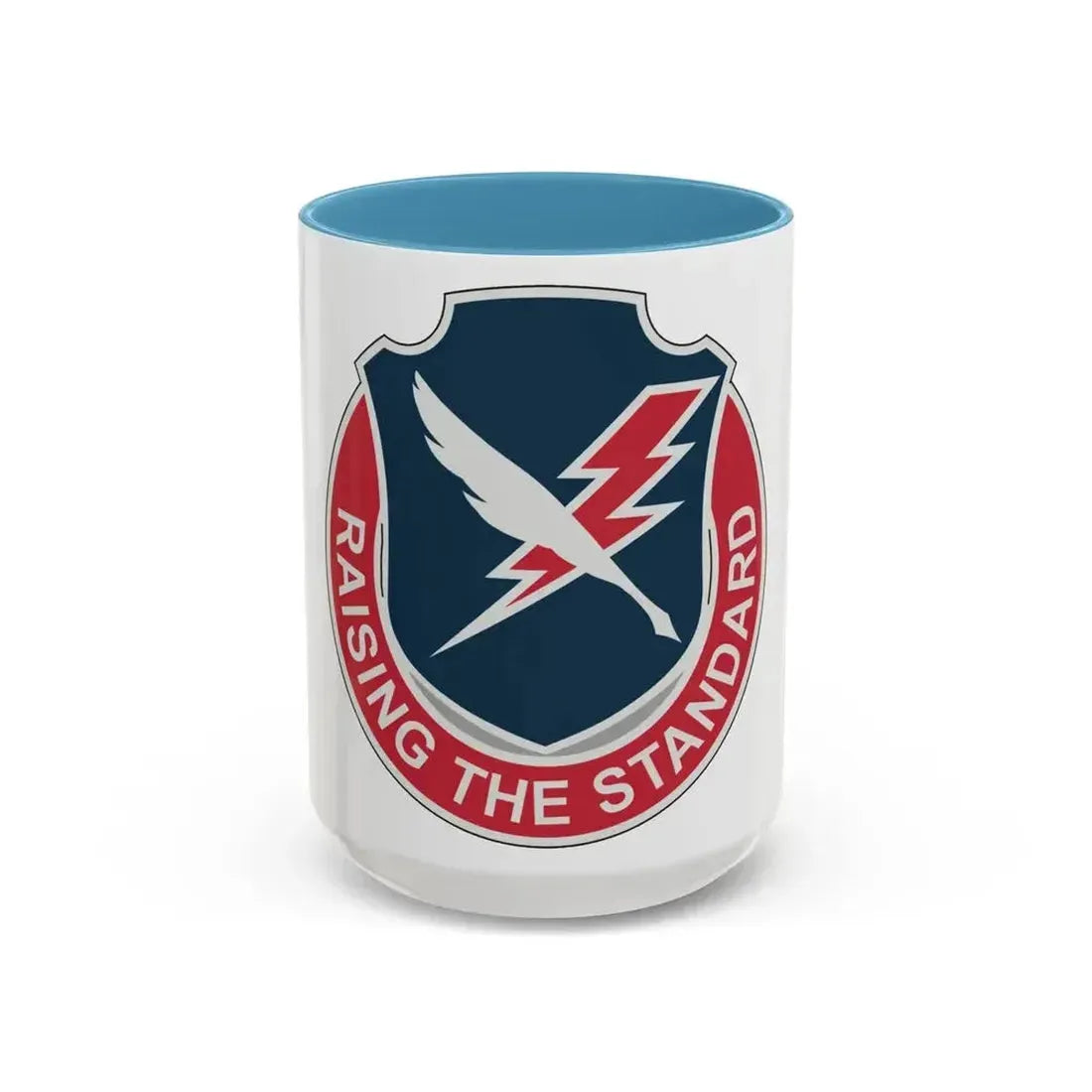 678 Personnel Services Battalion (U.S. Army) Accent Coffee Mug 15oz Light Blue - Go Mug Yourself