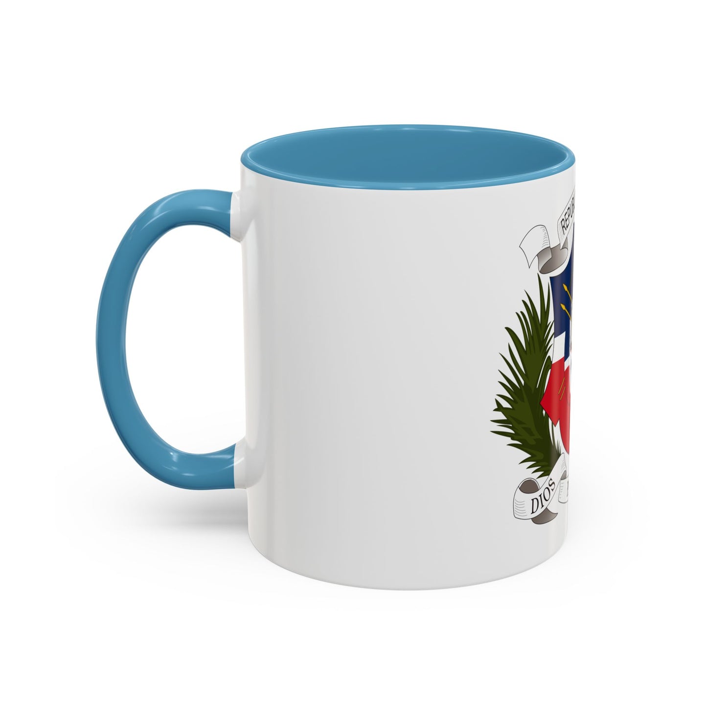Coat of arms of the Dominican Republic (1860) - Accent Coffee Mug