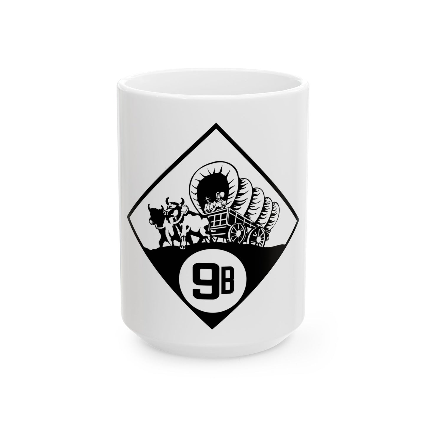 N-9B 1926 (Nebraska) (Road Sign) White Coffee Mug