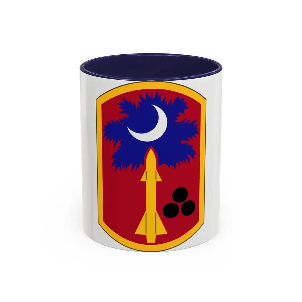 678th Air Defense Artillery Brigade (U.S. Army) Accent Coffee Mug 11oz Navy - Go Mug Yourself