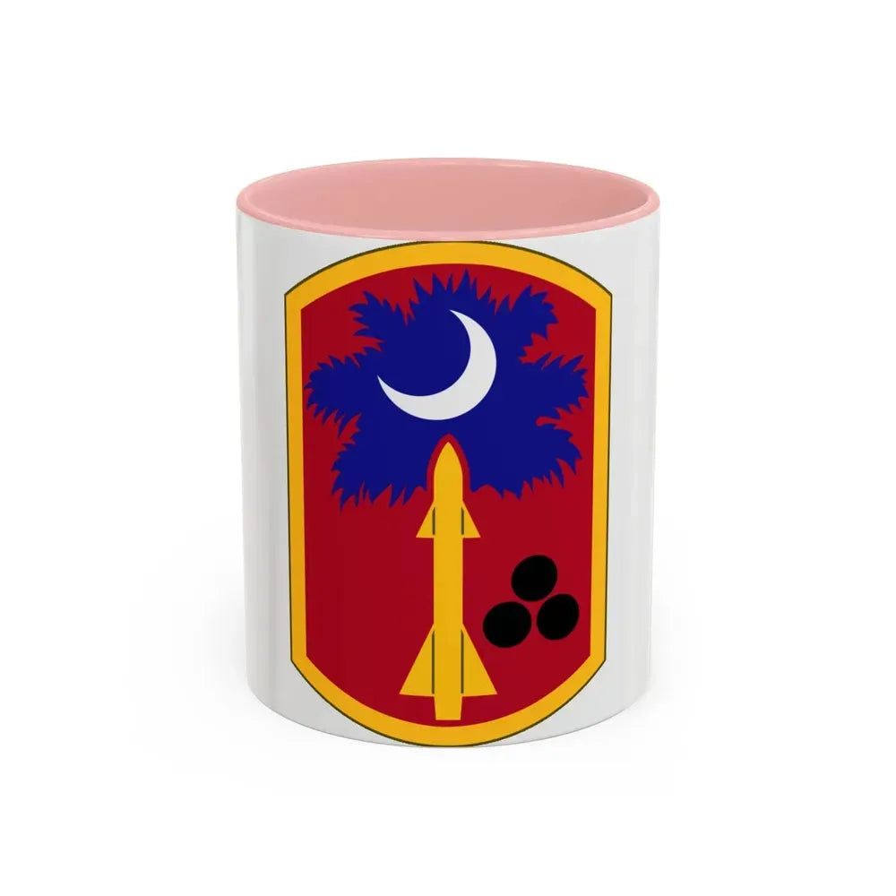 678th Air Defense Artillery Brigade (U.S. Army) Accent Coffee Mug 11oz Pink - Go Mug Yourself