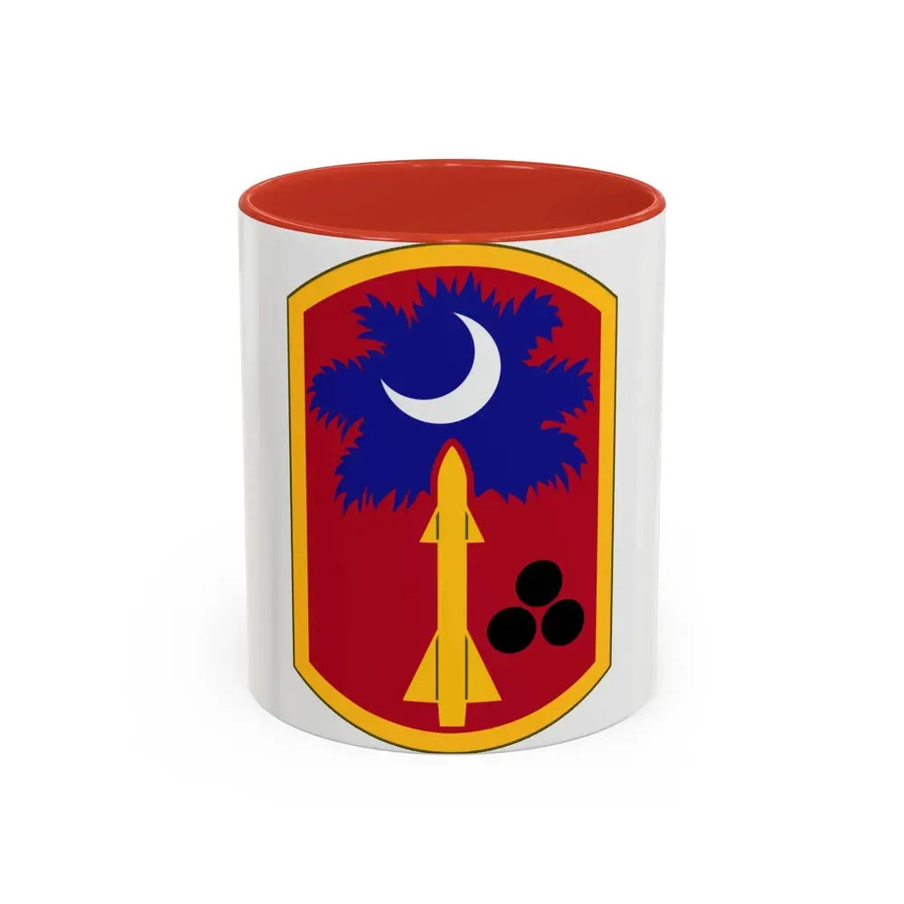 678th Air Defense Artillery Brigade (U.S. Army) Accent Coffee Mug 11oz Red - Go Mug Yourself