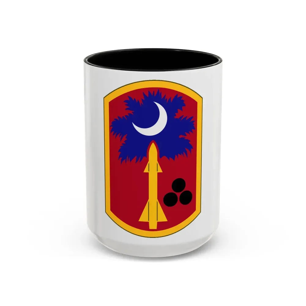 678th Air Defense Artillery Brigade (U.S. Army) Accent Coffee Mug 15oz Black - Go Mug Yourself