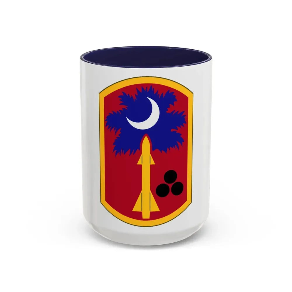 678th Air Defense Artillery Brigade (U.S. Army) Accent Coffee Mug 15oz Navy - Go Mug Yourself