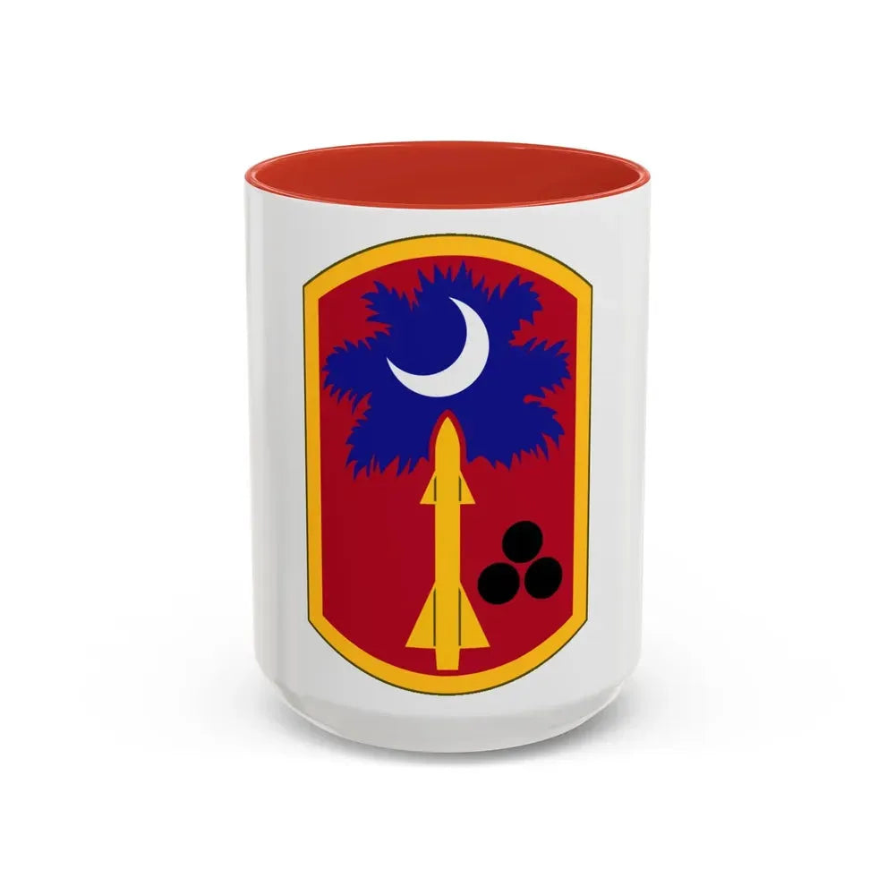 678th Air Defense Artillery Brigade (U.S. Army) Accent Coffee Mug 15oz Red - Go Mug Yourself
