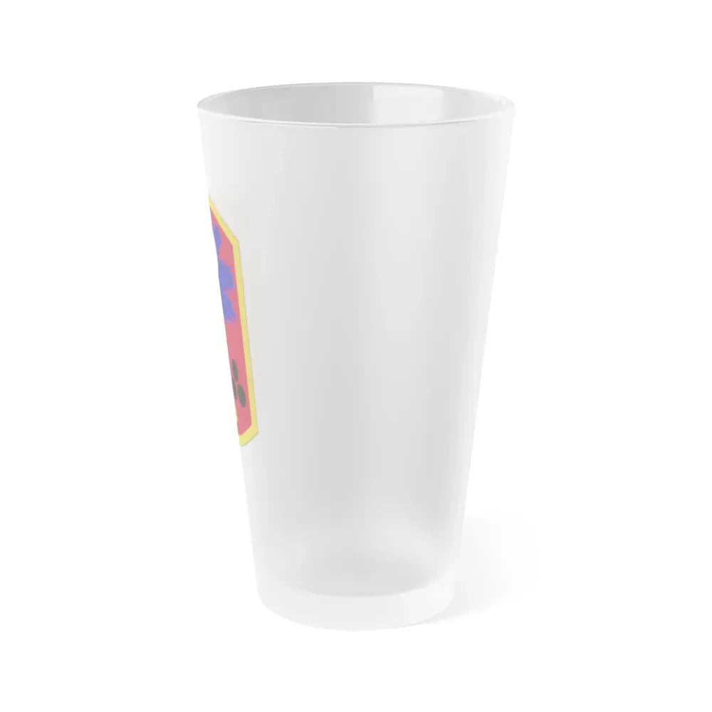 678th Air Defense Artillery Brigade (U.S. Army) Frosted Pint Glass 16oz - Go Mug Yourself