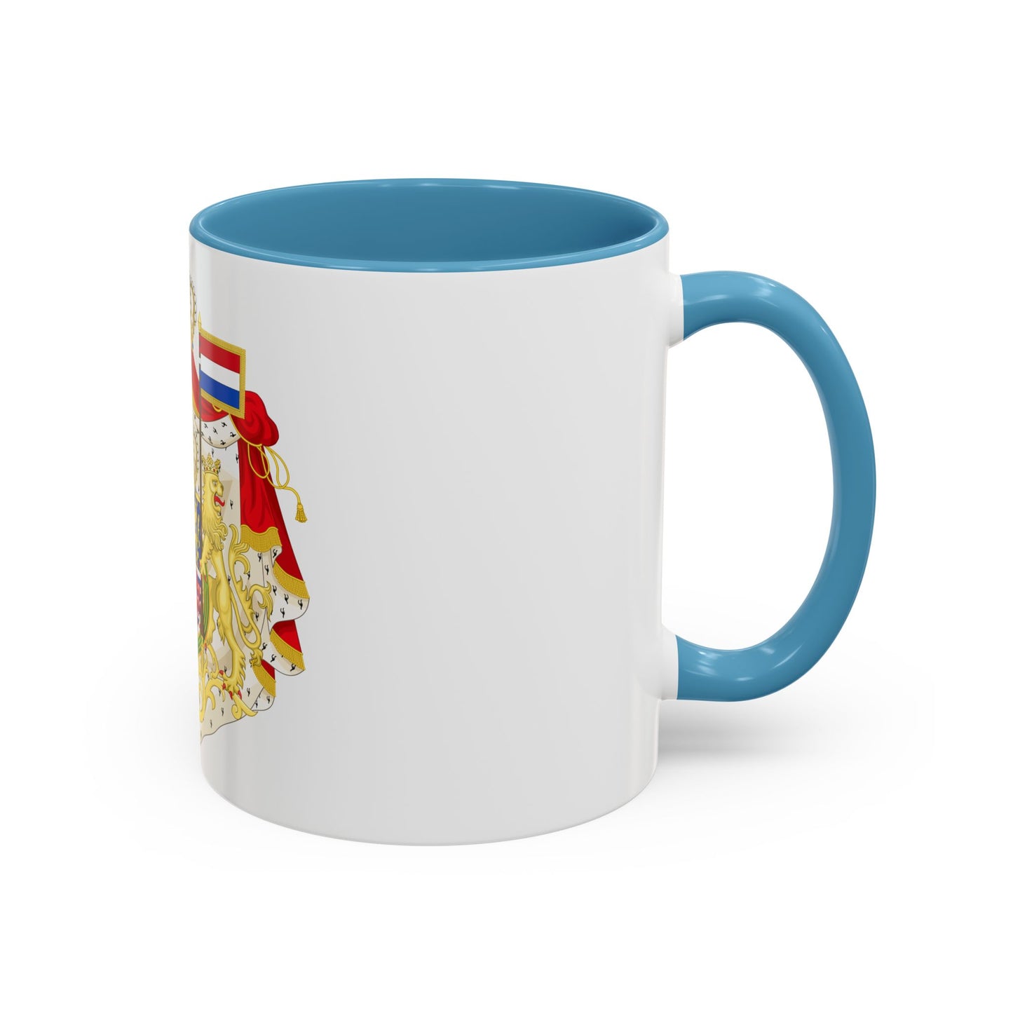 Greater coat of arms of the Grand Duke of Luxembourg (2000) - Accent Coffee Mug