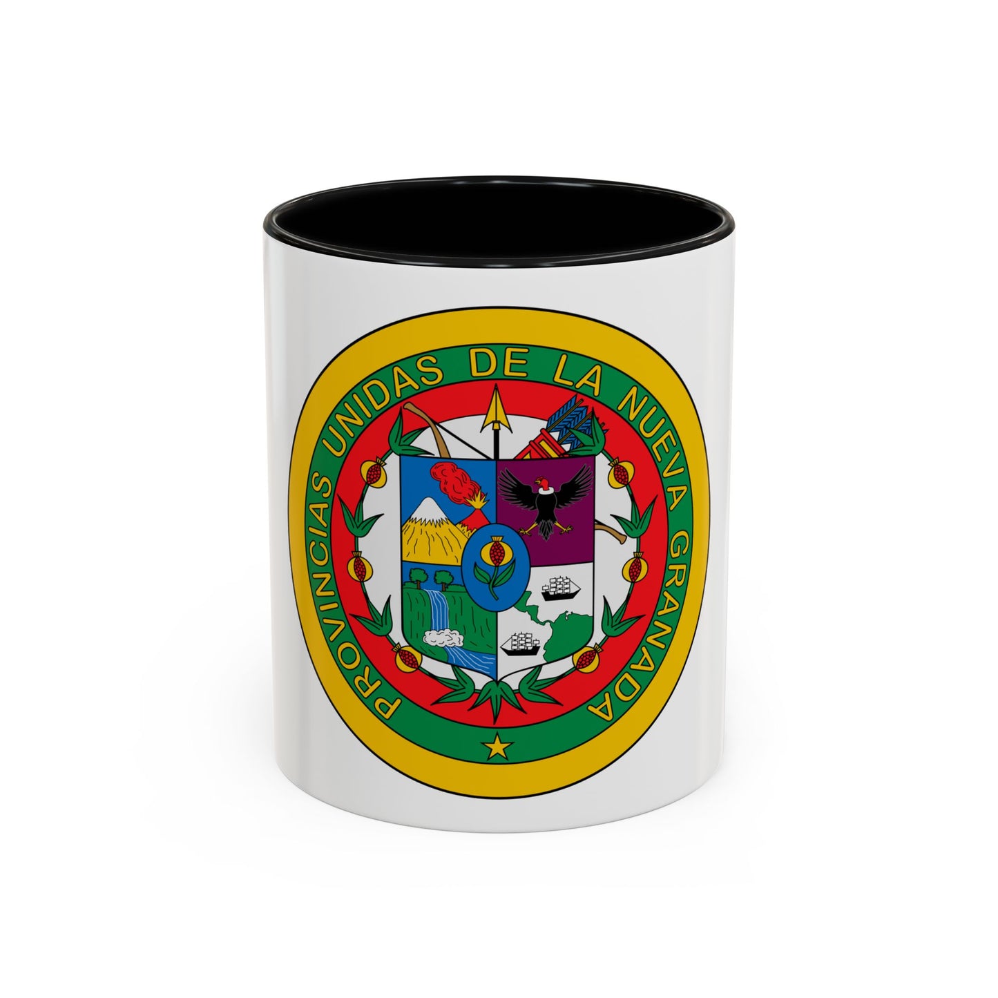 Coat of arms of United Provinces of New Granada 2 - Accent Coffee Mug