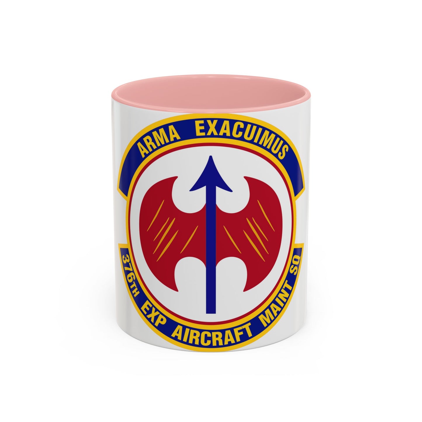376th Expeditionary Aircraft Maintenance Squadron (U.S. Air Force) Accent Coffee Mug