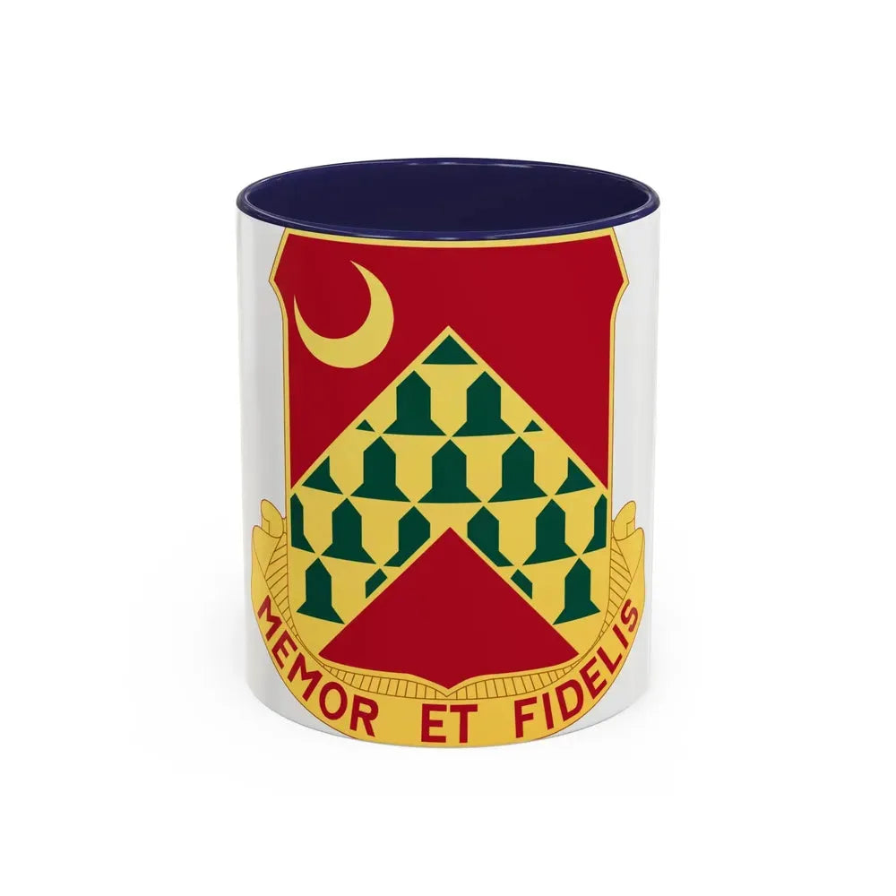 67th Air Defense Artillery Regiment (U.S. Army) Accent Coffee Mug 11oz Navy - Go Mug Yourself