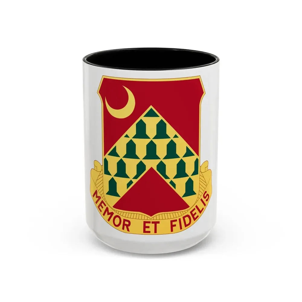 67th Air Defense Artillery Regiment (U.S. Army) Accent Coffee Mug 15oz Black - Go Mug Yourself