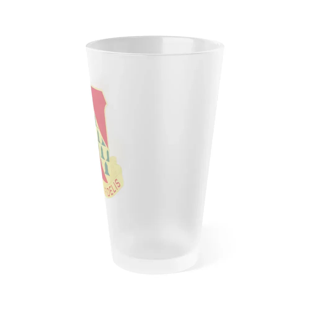 67th Air Defense Artillery Regiment (U.S. Army) Frosted Pint Glass 16oz - Go Mug Yourself