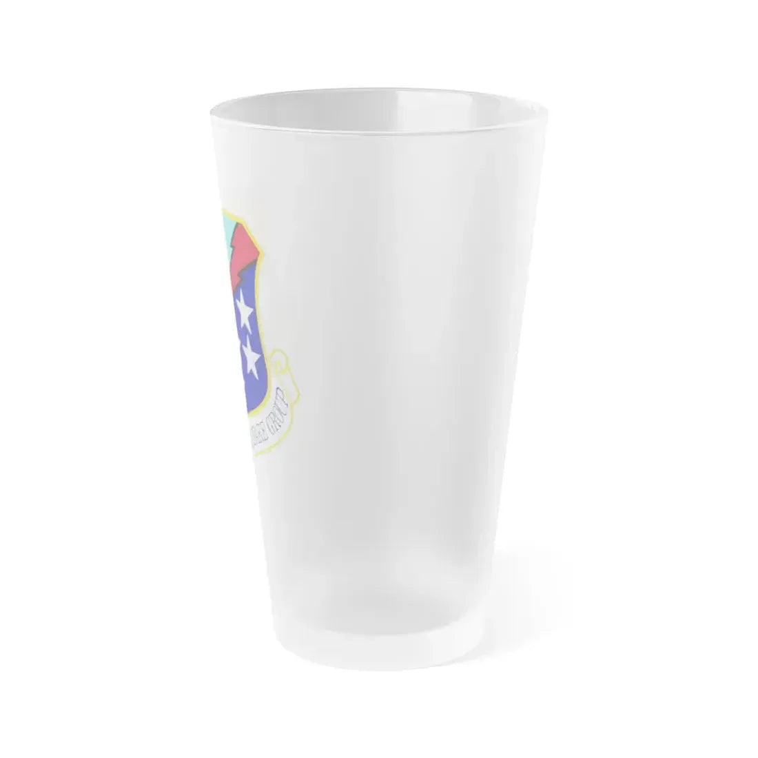 67th Network Warfare Group (U.S. Air Force) Frosted Pint Glass 16oz - Go Mug Yourself