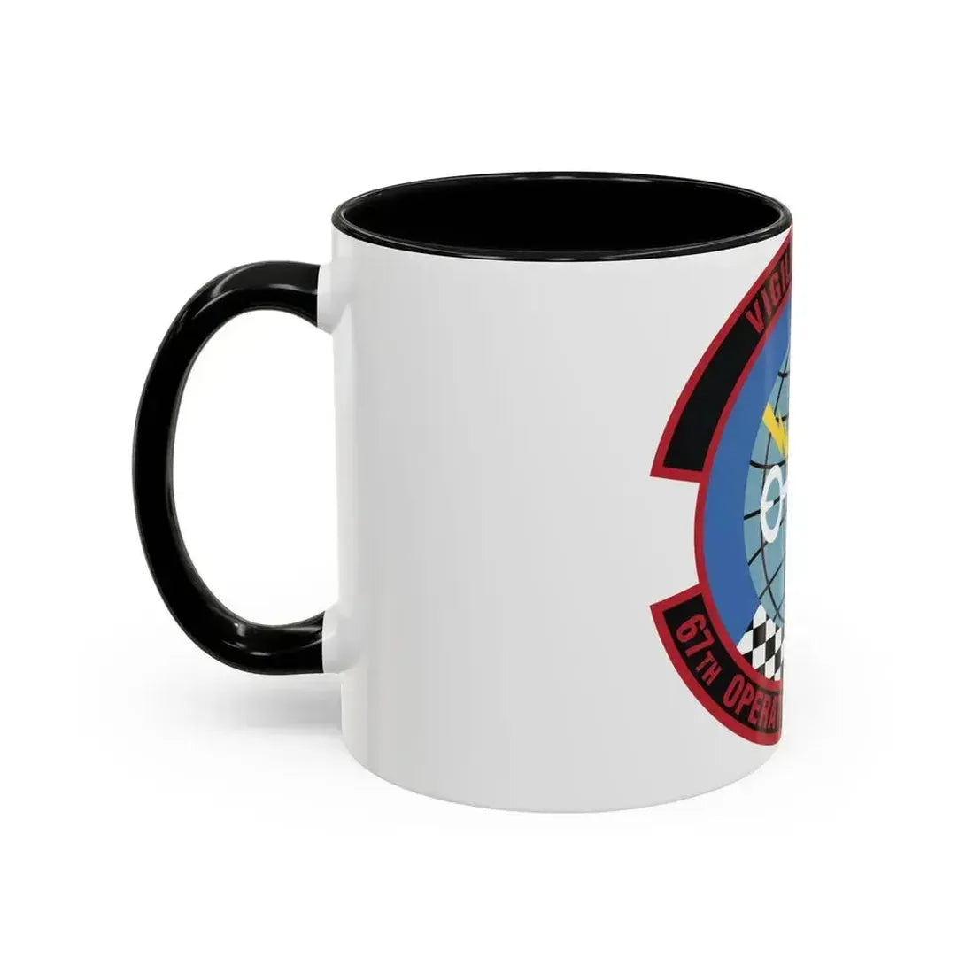 67th Operations Support Squadron (U.S. Air Force) Accent Coffee Mug - Go Mug Yourself