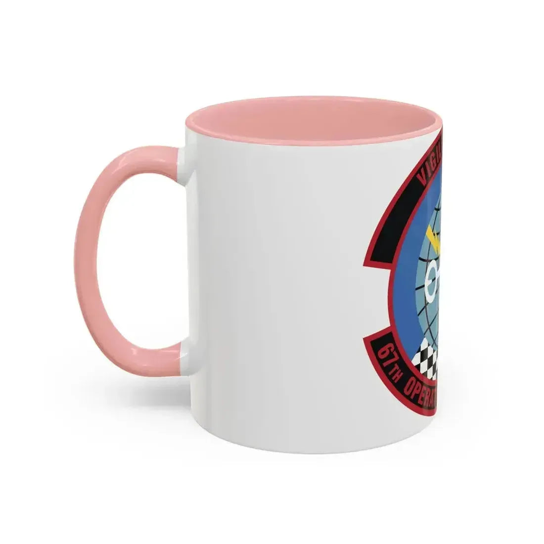 67th Operations Support Squadron (U.S. Air Force) Accent Coffee Mug - Go Mug Yourself