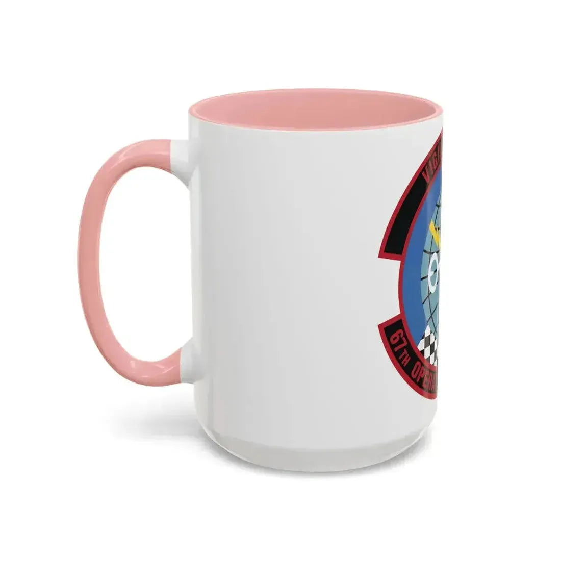 67th Operations Support Squadron (U.S. Air Force) Accent Coffee Mug - Go Mug Yourself