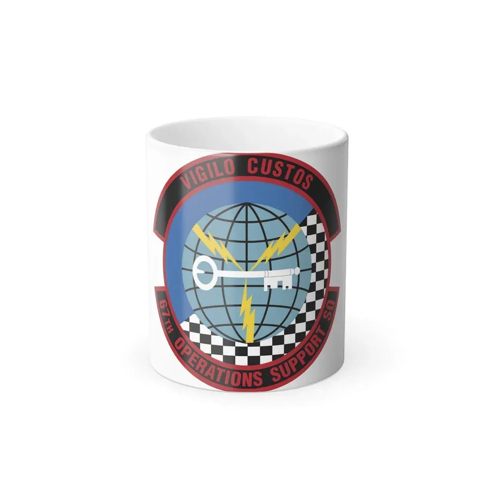 67th Operations Support Squadron (U.S. Air Force) Color Changing Mug 11oz - Go Mug Yourself