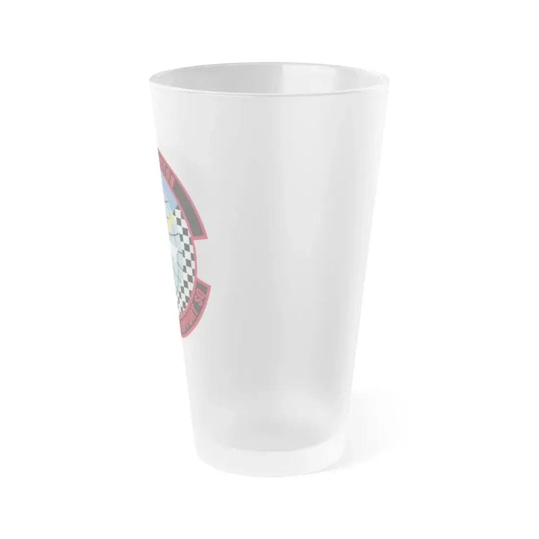 67th Operations Support Squadron (U.S. Air Force) Frosted Pint Glass 16oz - Go Mug Yourself