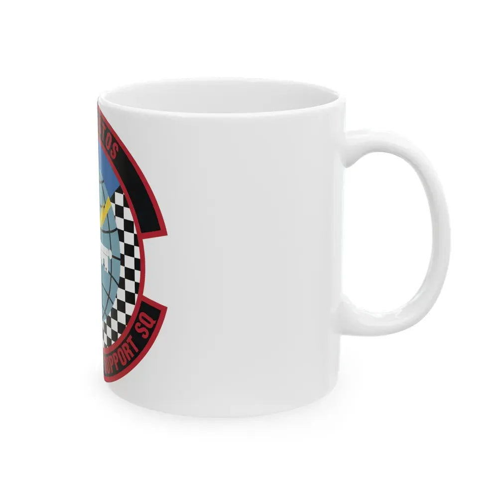 67th Operations Support Squadron (U.S. Air Force) White Coffee Mug - Go Mug Yourself