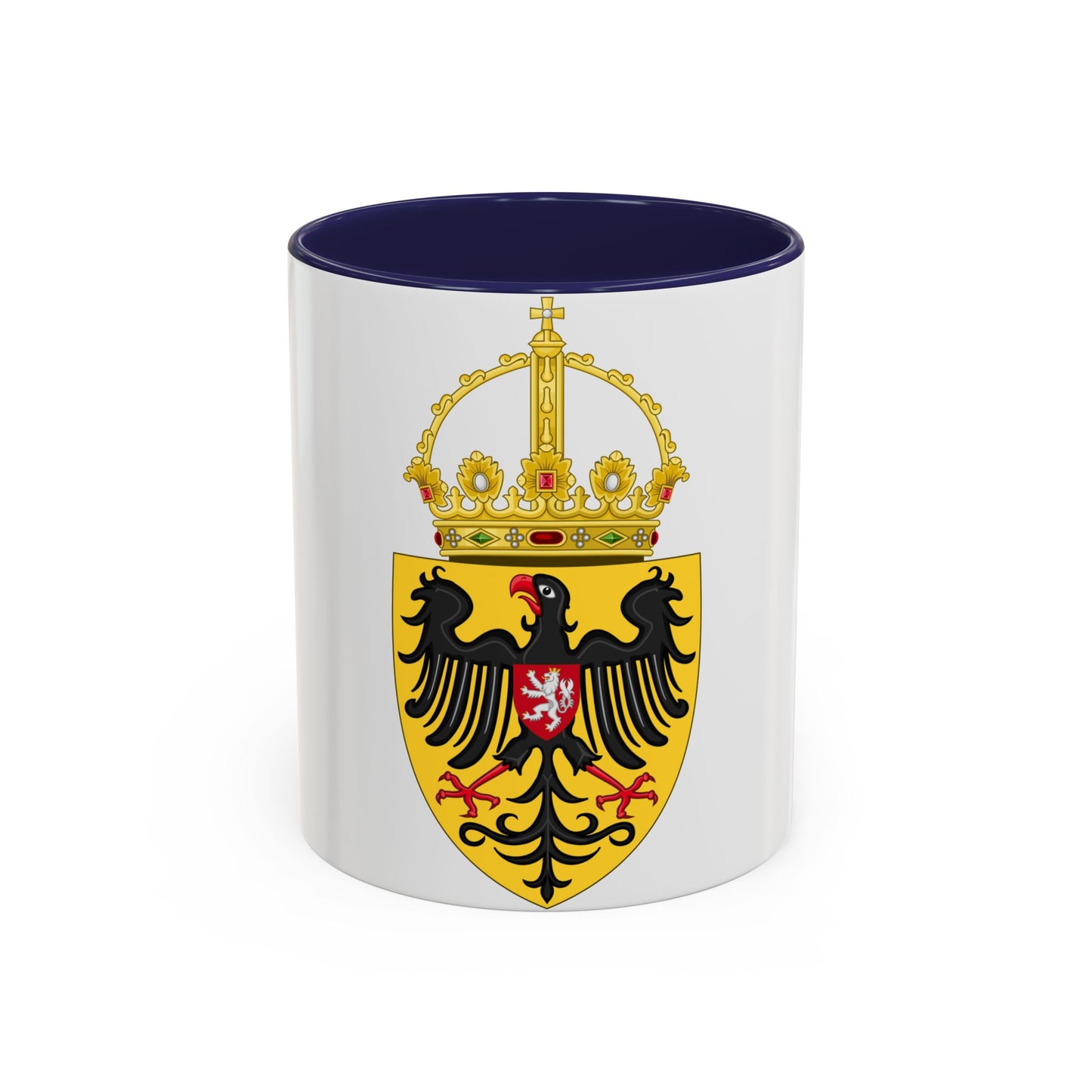 Coat of arms of Charles IV, Holy Roman Emperor - Accent Coffee Mug