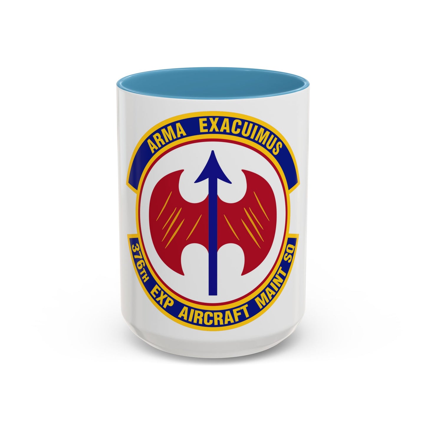 376th Expeditionary Aircraft Maintenance Squadron (U.S. Air Force) Accent Coffee Mug