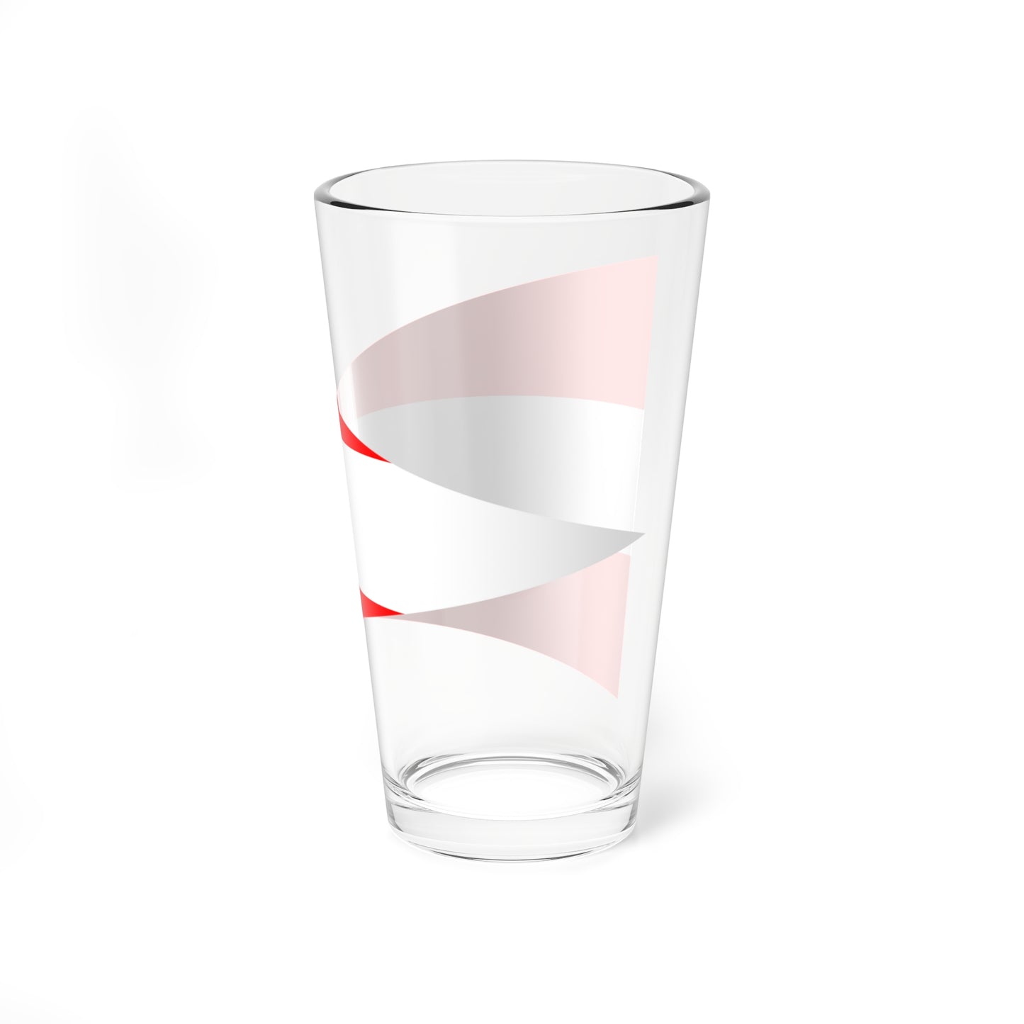 Army Rank Flag of Denmark - Chief of a Division (Denmark) Pint Glass 16oz