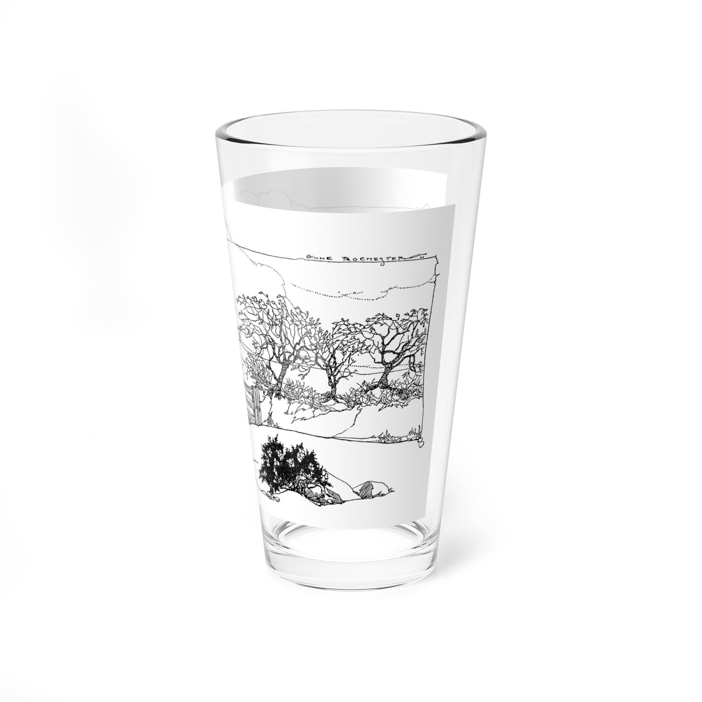 Illustration From Woman's Magazine, 1930 (1) - Pint Glass 16oz