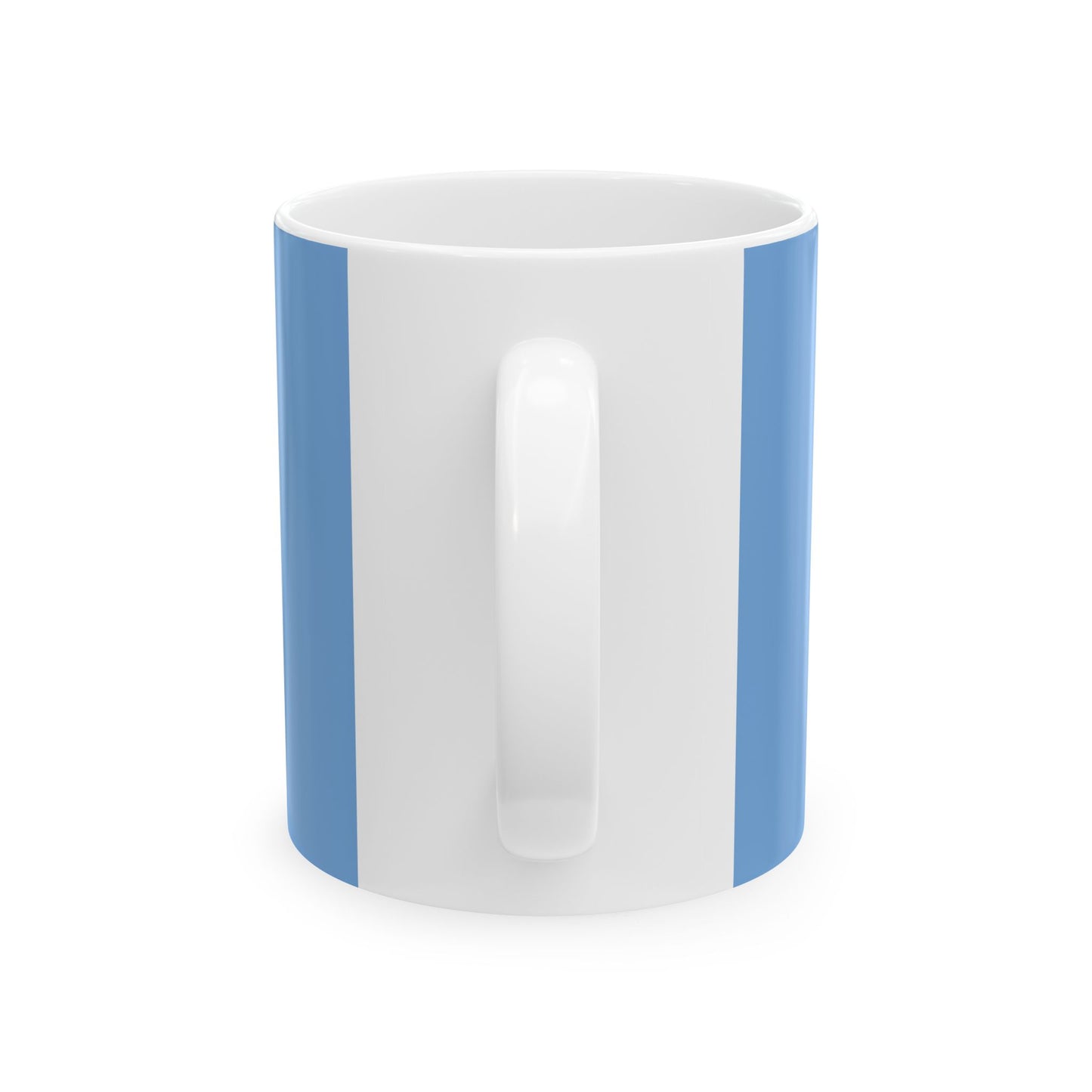 House flag of the State Merchant Fleet Argentina (Argentina) White Coffee Mug