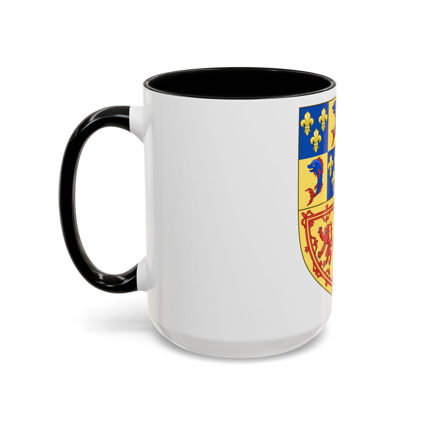 Royal Arms of the Kingdom of Scotland (1558-1559) - Accent Coffee Mug