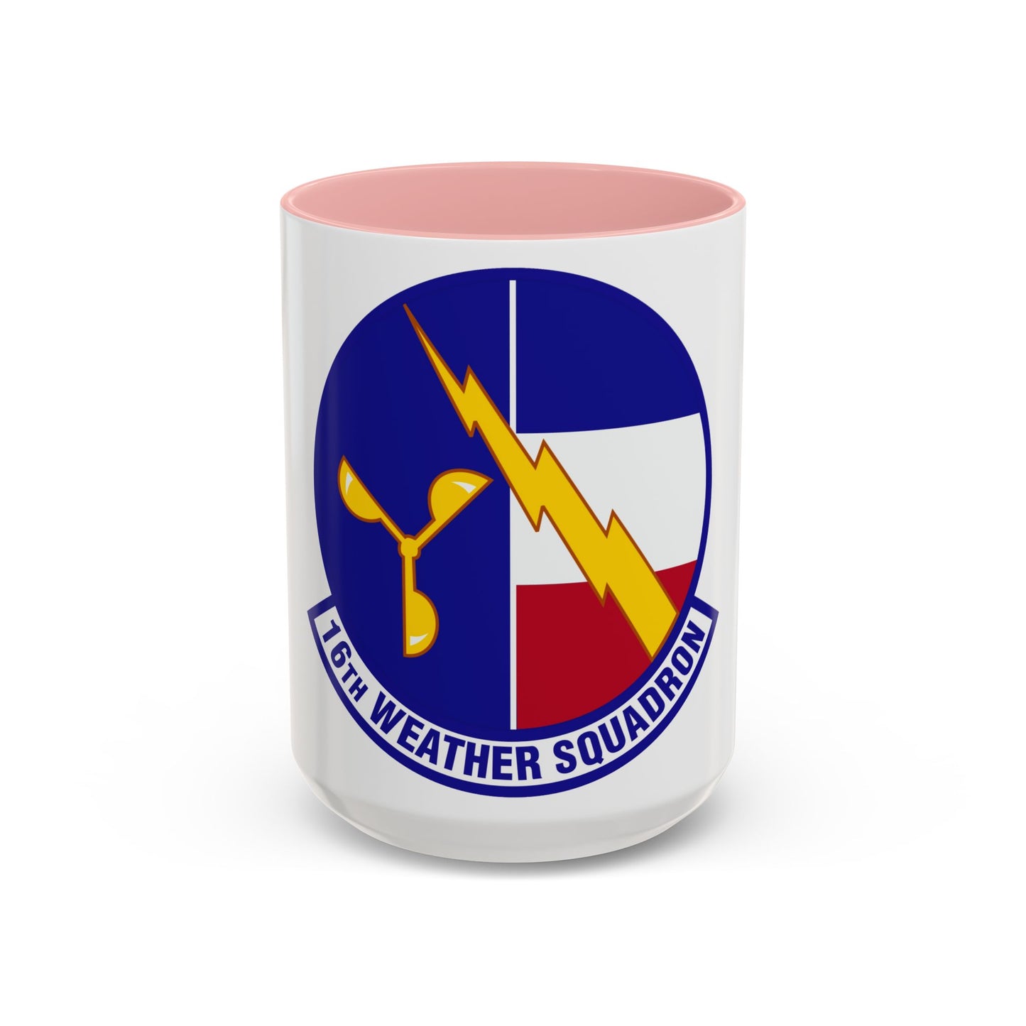 16 Weather Squadron AFWA (U.S. Air Force) Accent Coffee Mug