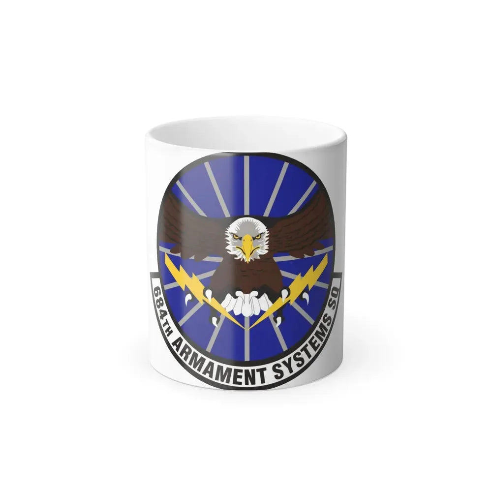 684th Armament Systems Squadron (U.S. Air Force) Color Changing Coffee Mug 11oz - Go Mug Yourself