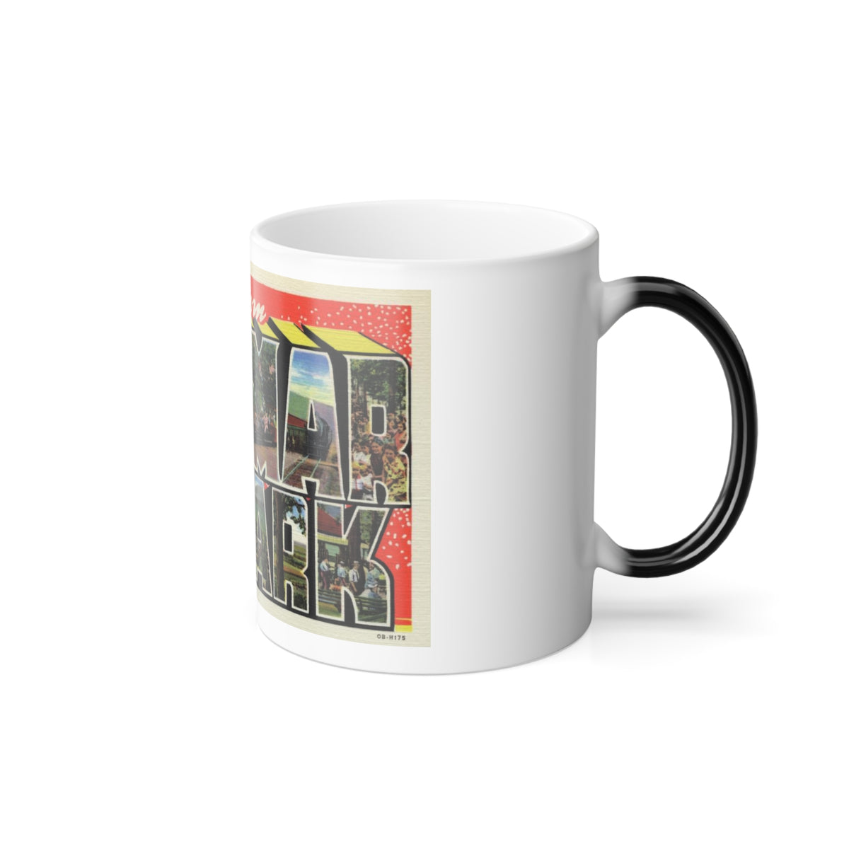 Greeting card from Pen Mar Park (Greeting Postcards) Color Changing Mug 11oz