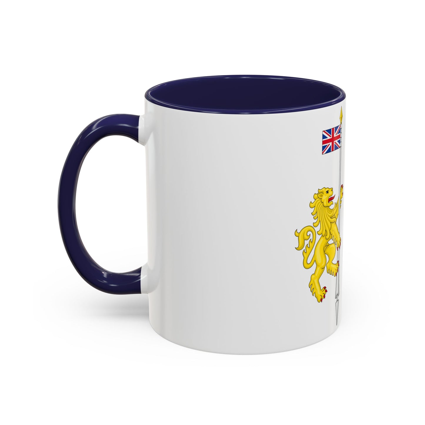 Supporters from the coat of arms of Canada - Accent Coffee Mug