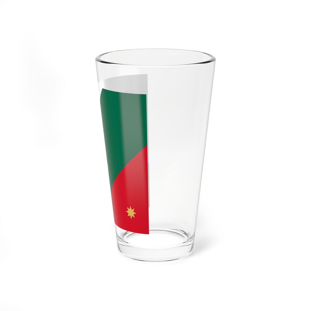 Naval jack of Mexico (Mexico) Pint Glass 16oz