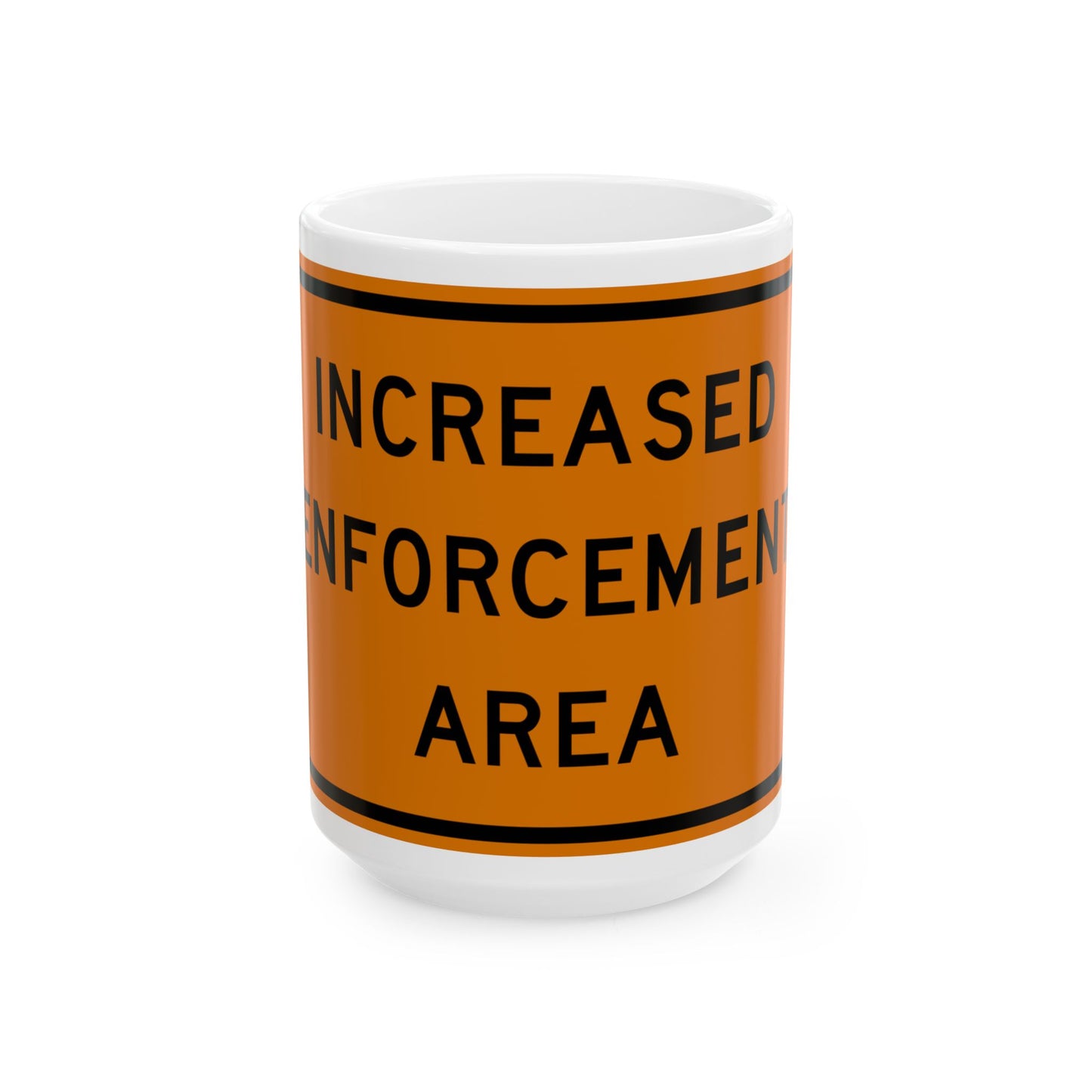 NYS NYW8-46 (New York) (Road Sign) White Coffee Mug