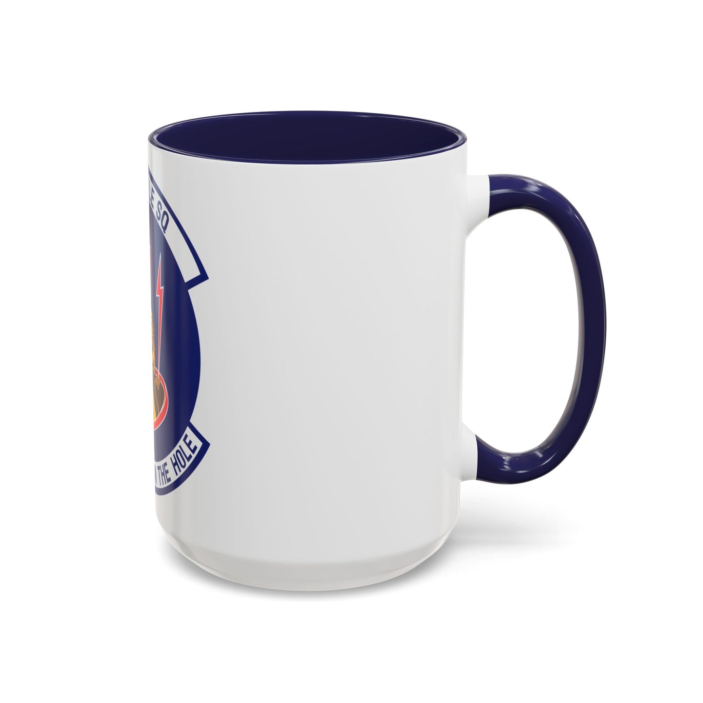 10th Missile SQ The First In The Hole (U.S. Air Force) Accent Coffee Mug