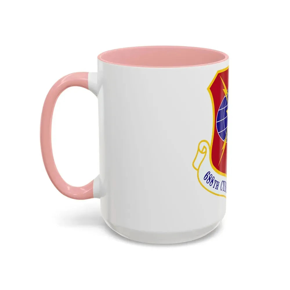 688 Cyberspace Wing ACC (U.S. Air Force) Accent Coffee Mug - Go Mug Yourself