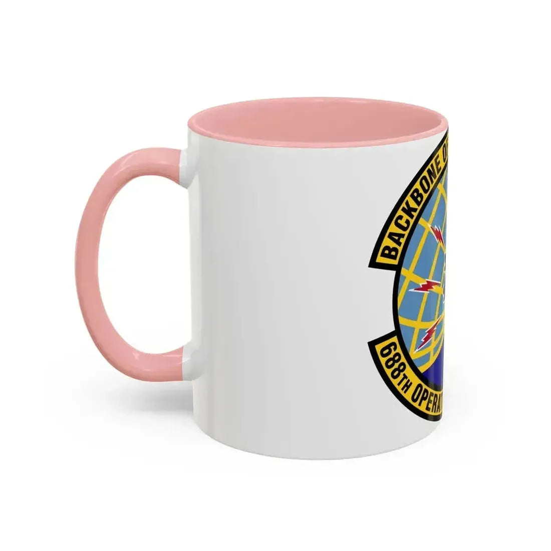 688 Operations Support Squadron ACC (U.S. Air Force) Accent Coffee Mug - Go Mug Yourself