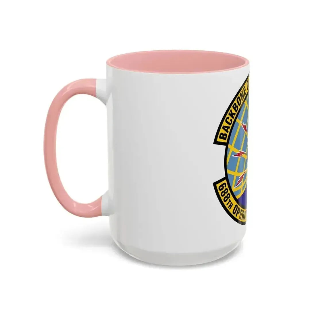 688 Operations Support Squadron ACC (U.S. Air Force) Accent Coffee Mug - Go Mug Yourself