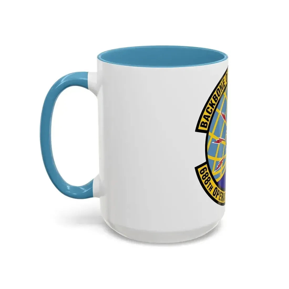 688 Operations Support Squadron ACC (U.S. Air Force) Accent Coffee Mug - Go Mug Yourself