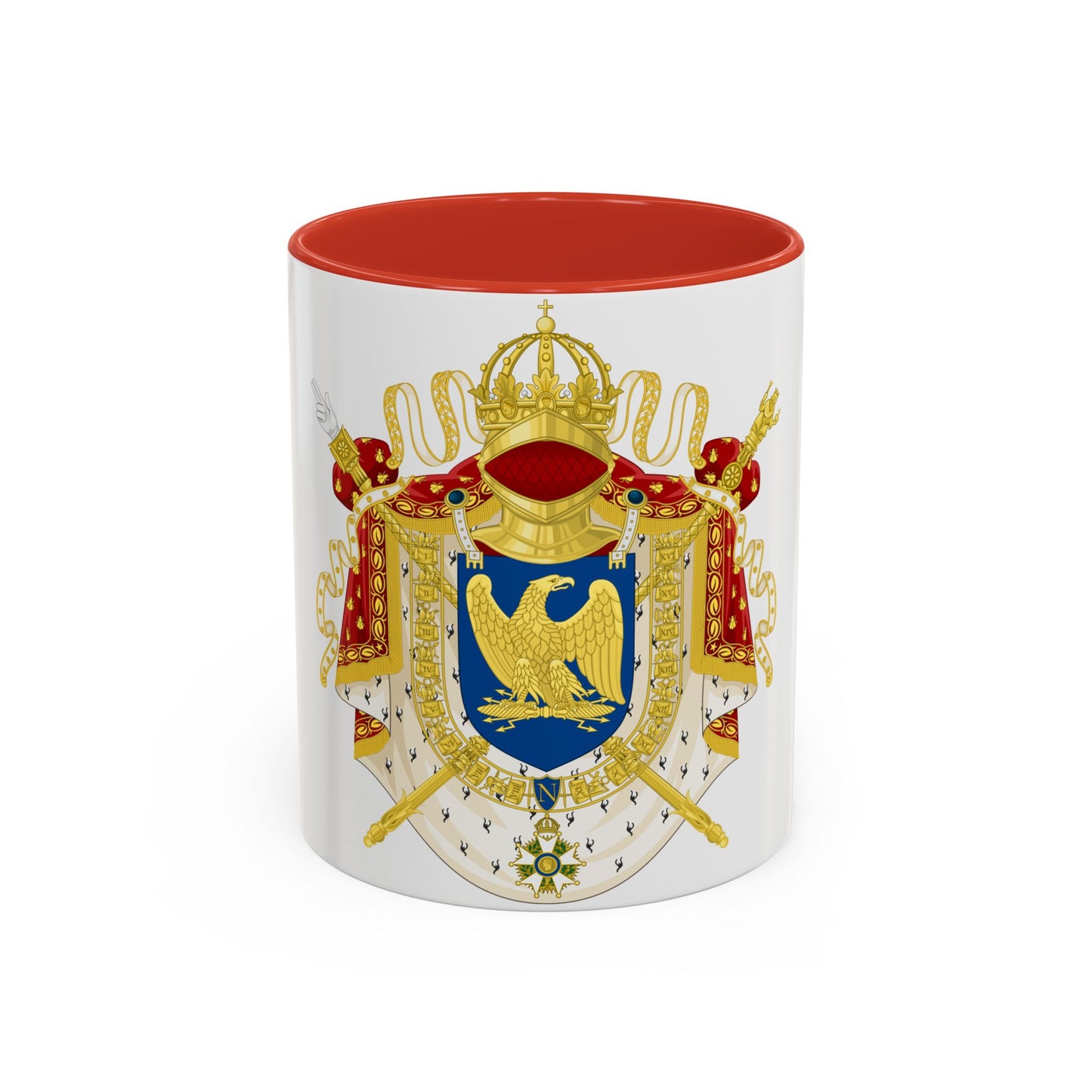 Imperial Coat of Arms of France (1804-1815) - Accent Coffee Mug