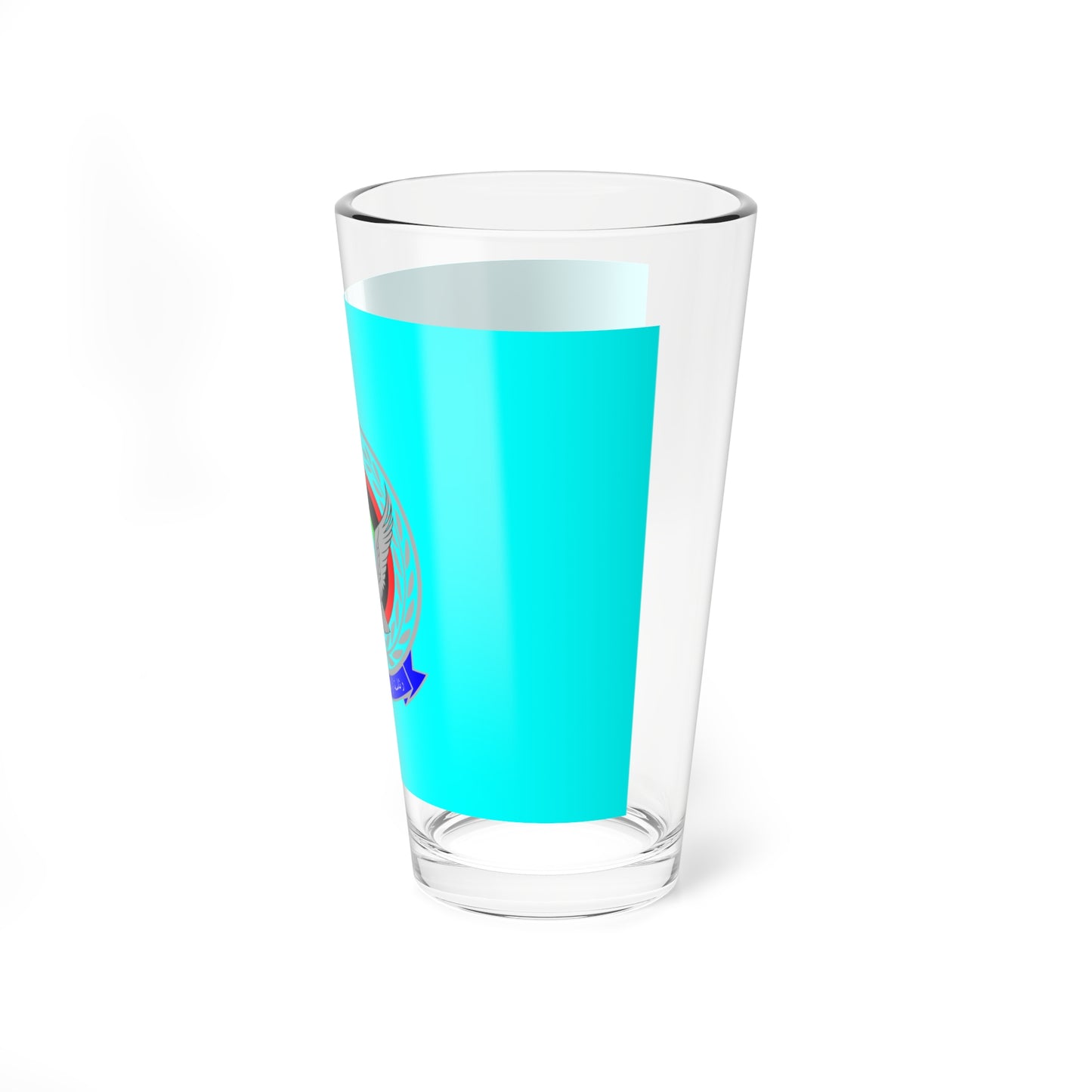 Flag of the Libyan Air Force (Libya) Pint Glass 16oz