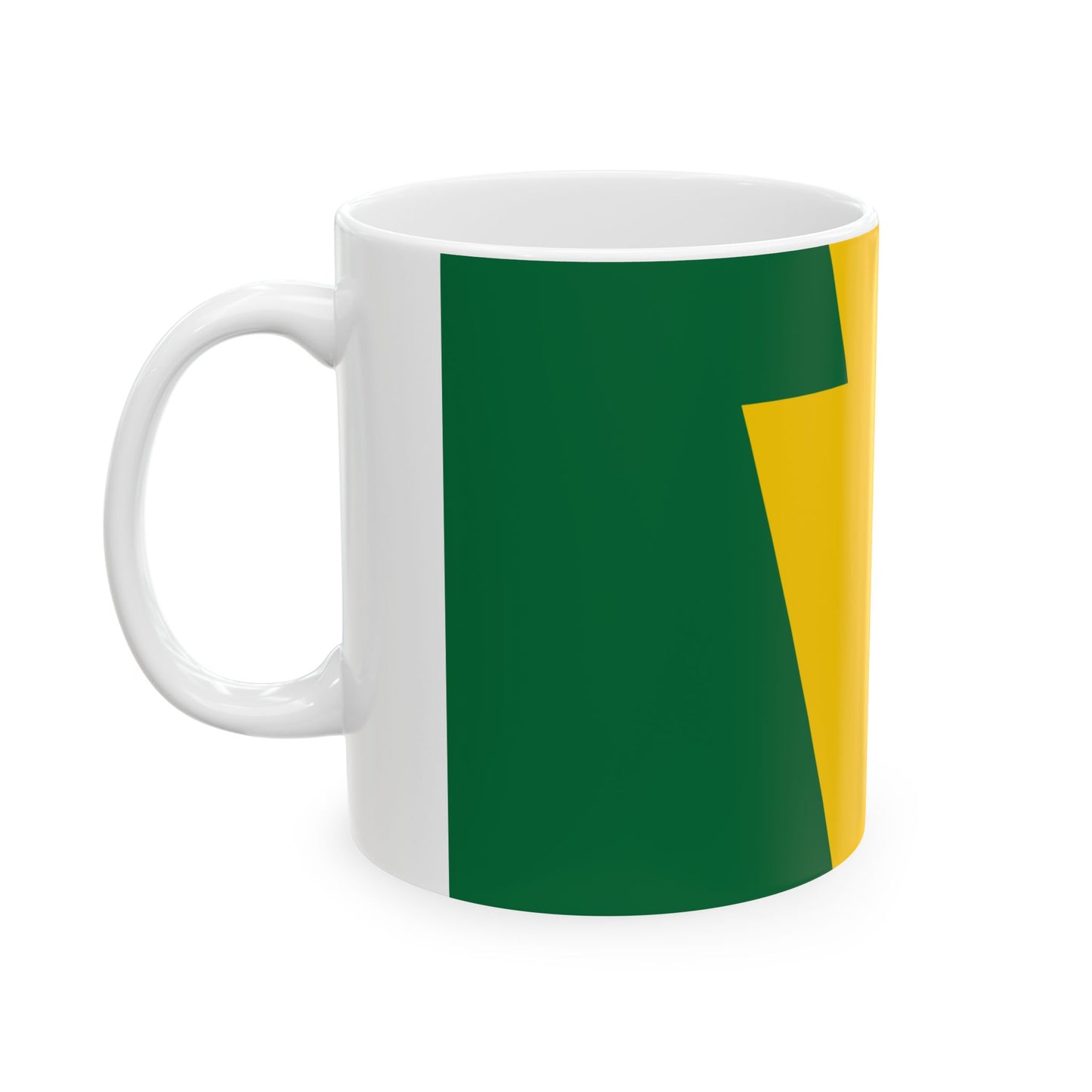 Keystone Flag reverse (United States) White Coffee Mug