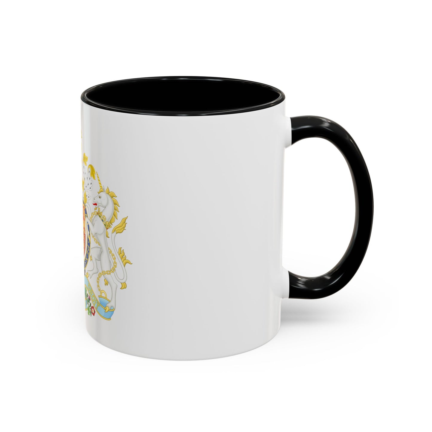 Coat of Arms of the United Kingdom (1816-1837) - Accent Coffee Mug